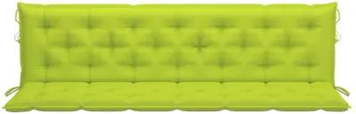 vidaXL Cushion for Swing Chair Bright Green 78.7" Fabric