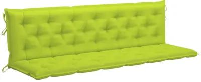 vidaXL Cushion for Swing Chair Bright Green 78.7" Fabric