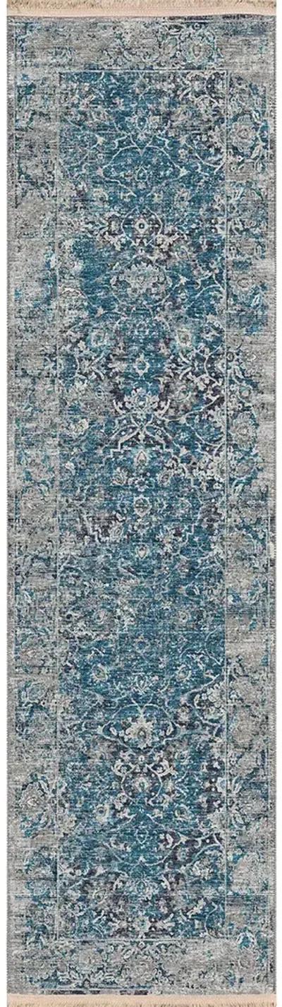 Marbella MB2 Navy 2'3" x 12' Rug