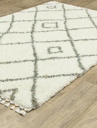 Axis 9'10" x 12'10" Ivory Rug