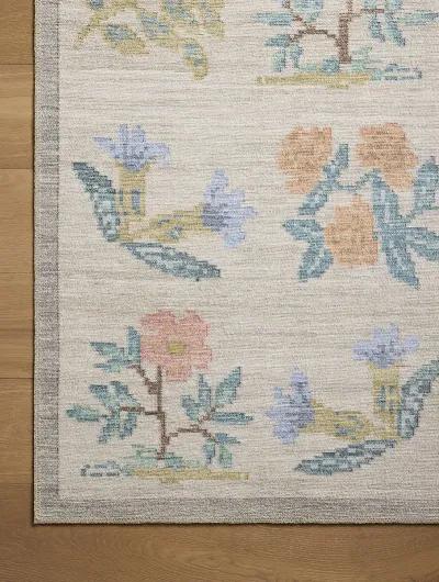 Rosa RSA-03 Cream 8''4" x 11''6" Rug by Rifle Paper Co.