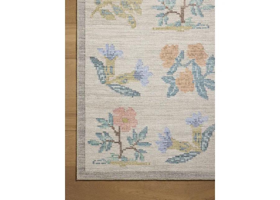 Rosa RSA-03 Cream 8''4" x 11''6" Rug by Rifle Paper Co.