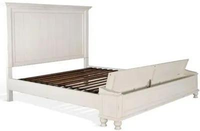 Sunny Designs Eastern King Bed with Storage