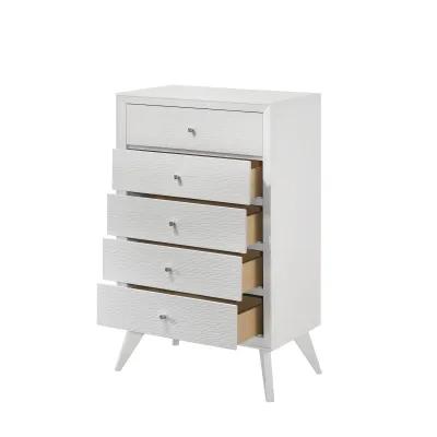 Cerys Chest White Finish