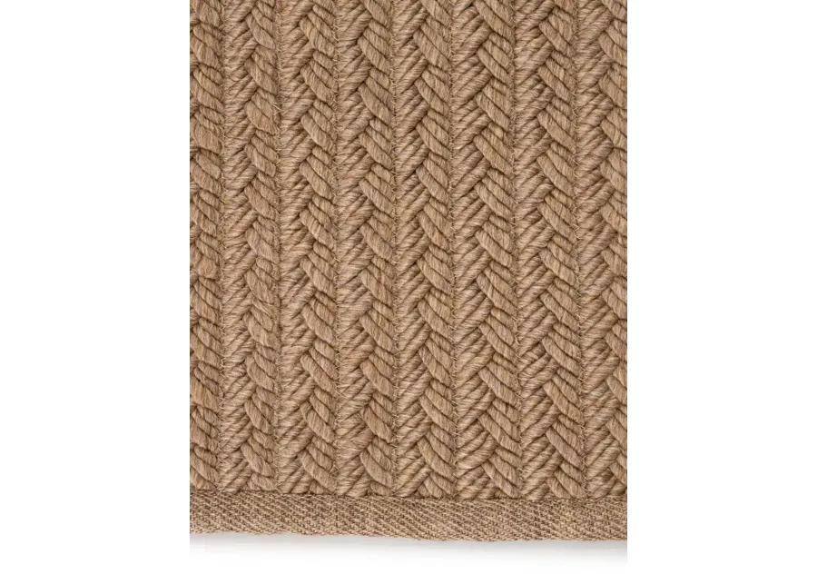 Nirvana Premium Iver Tan/Taupe 2'6" x 8' Runner Rug