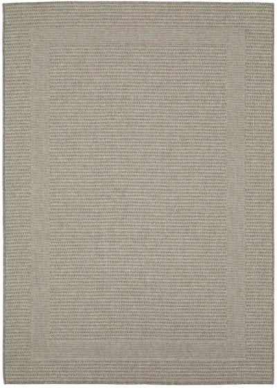 Caicos 6'7" x 9'2" Grey Rug