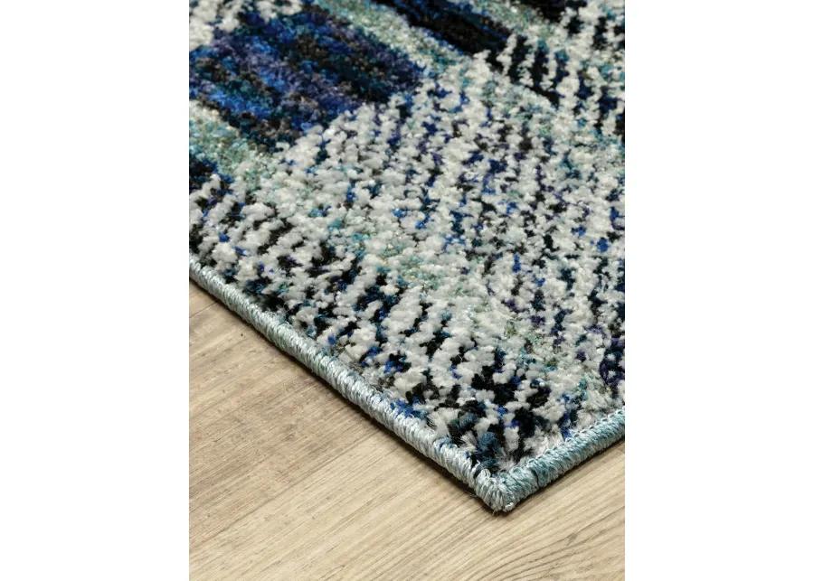 Atlas 1'10" x 3'2" Blue Rug