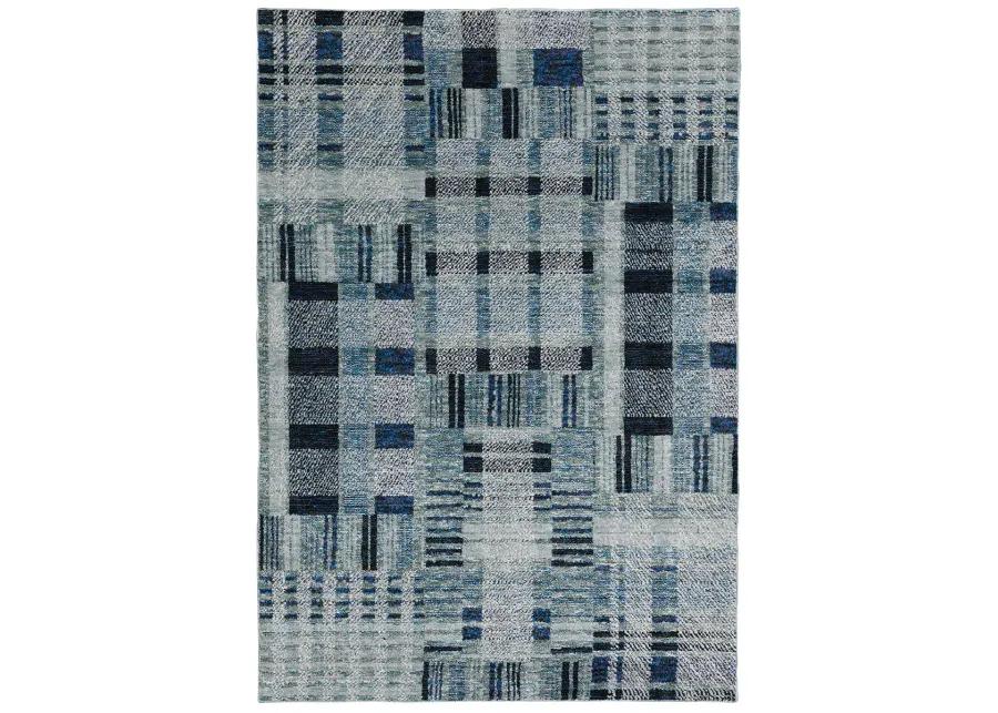 Atlas 1'10" x 3'2" Blue Rug