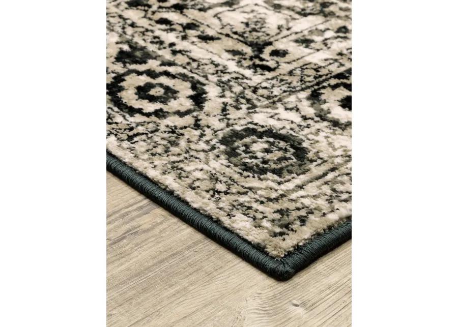 Georgia 3'10" x 5'5" Grey Rug