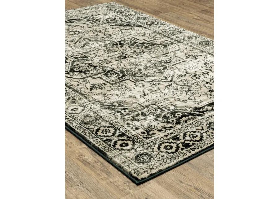 Georgia 3'10" x 5'5" Grey Rug