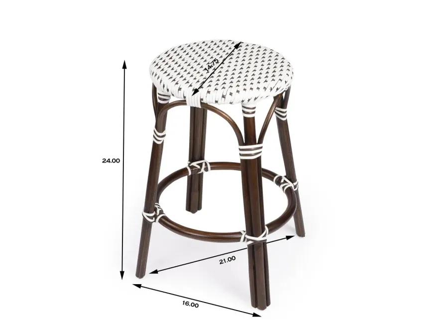 Belen Kox Coastal Rattan Counter Stool, Belen Kox