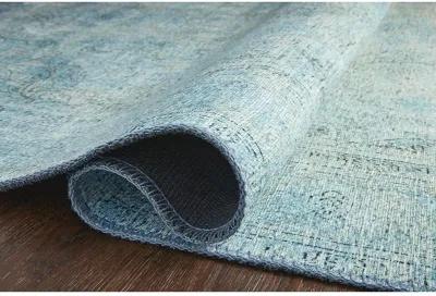 Loren LQ08 Aqua 3'6" x 5'6" Rug