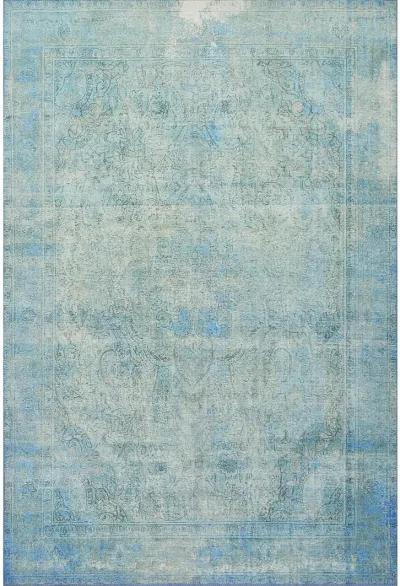 Loren LQ08 Aqua 3'6" x 5'6" Rug