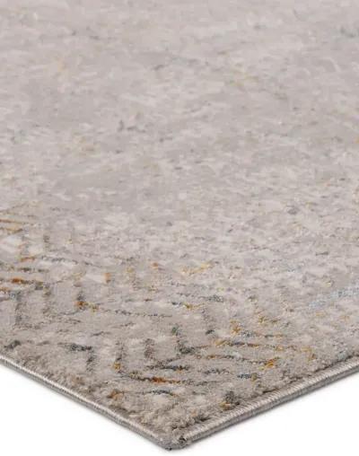 Melo Sylvana Gray 2'6" x 10' Runner Rug