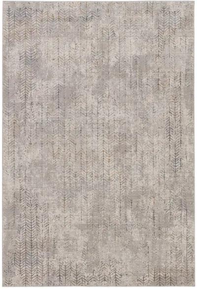 Melo Sylvana Gray 2'6" x 10' Runner Rug