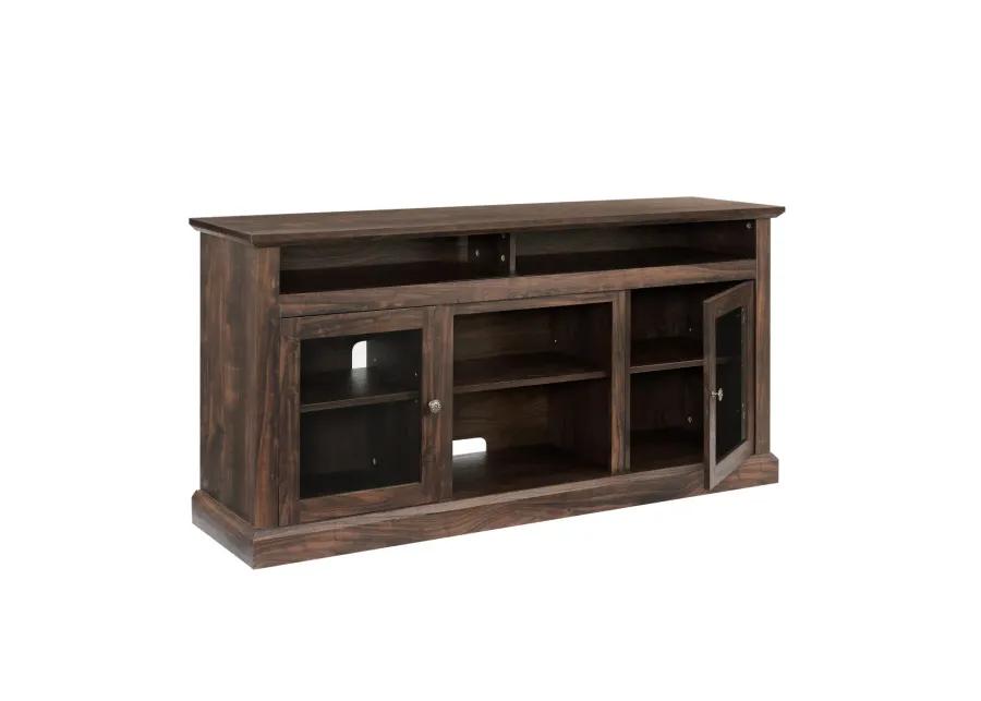 Modern 65" TV Media Stand with Open/Closed Storage