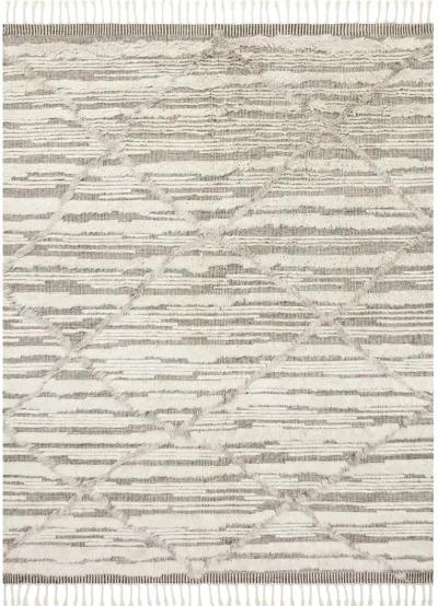 Khalid KF07 Ivory/Taupe 8'6" x 11'6" Rug