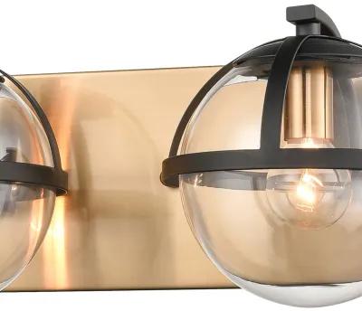 Davenay 31'' Wide 4-Light Brass Vanity Light