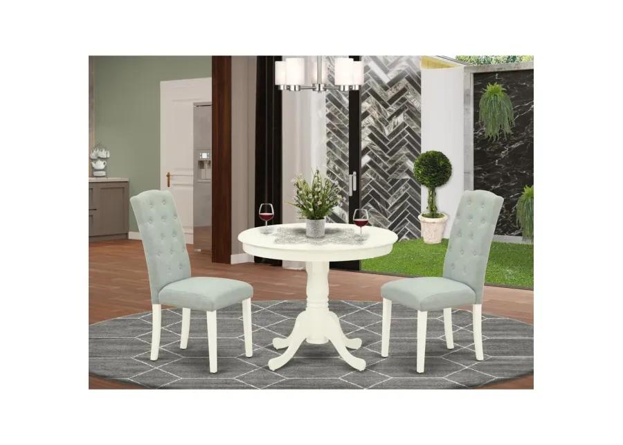 Dining Room Set Linen White