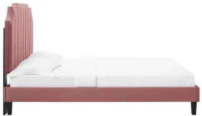 Modway - Colette King Performance Velvet Platform Bed