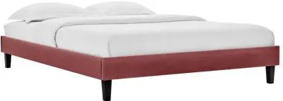 Modway - Colette King Performance Velvet Platform Bed