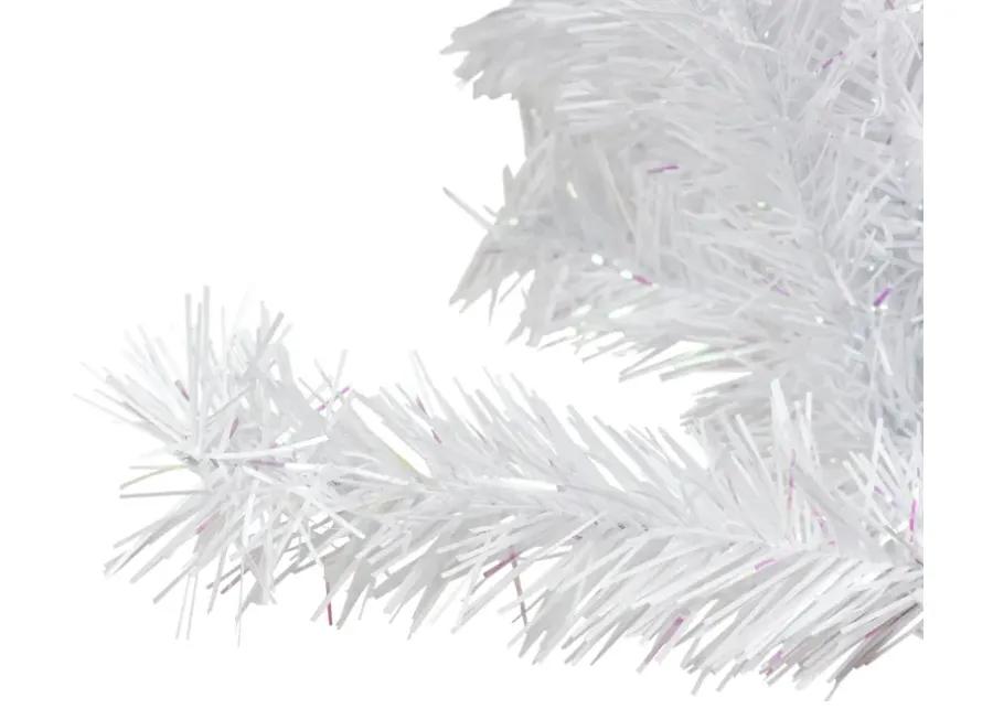 48" Icy White Spruce Artificial Christmas Wreath - Unlit