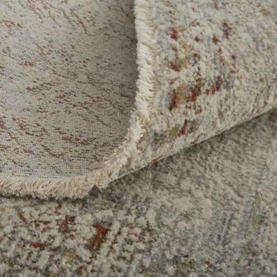 Kaia 39GKF Tan/Ivory/Orange 2' x 3' Rug