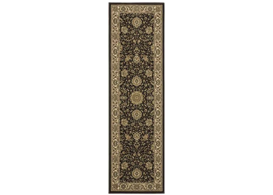 Ariana 7'10" x 11' Brown Rug