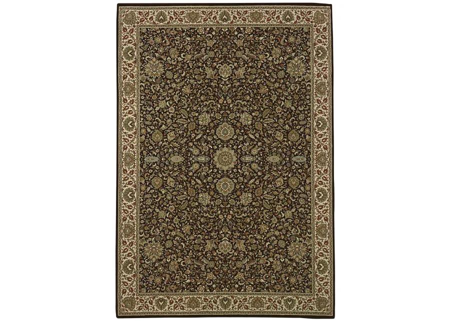 Ariana 7'10" x 11' Brown Rug