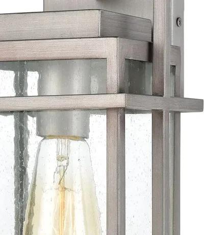 Breckenridge 14'' High 1-Light Silver Outdoor Sconce