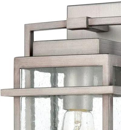 Breckenridge 14'' High 1-Light Silver Outdoor Sconce