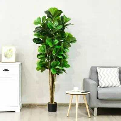 6-Feet Artificial Indoor-Outdoor Home Decorative Planter