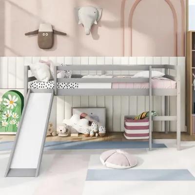 Merax Loft Bed with Slide