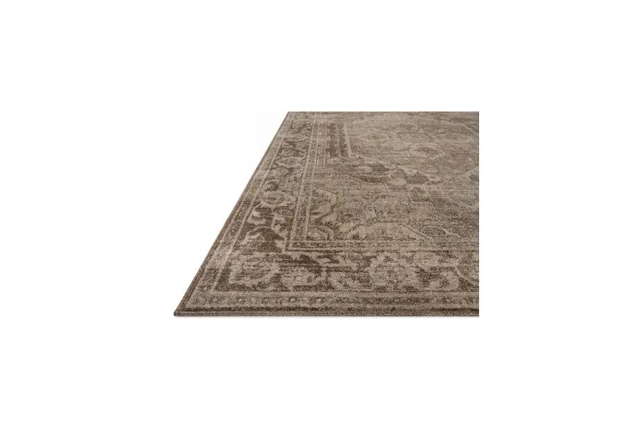 Mona Cocoa/Stone 2'6" x 10'0" Runner Rug by Magnolia Home by Joanna Gaines x Loloi