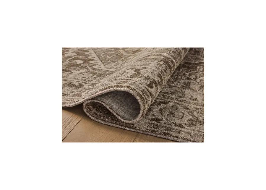 Mona Cocoa/Stone 2'6" x 10'0" Runner Rug by Magnolia Home by Joanna Gaines x Loloi