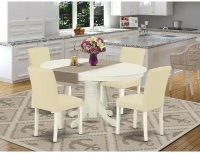 Dining Room Set Linen White