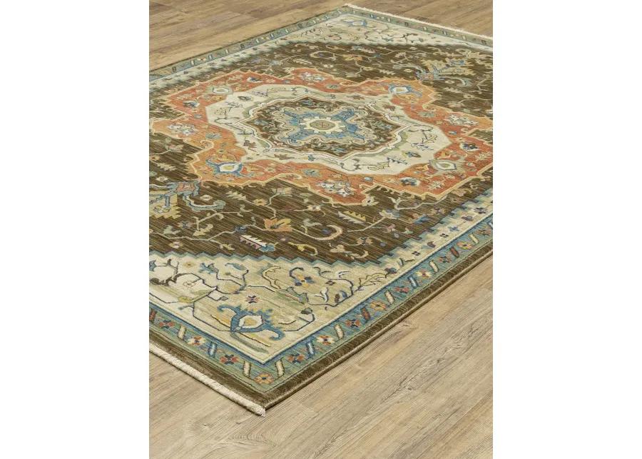 Francesca 9'10" x 12'10" Brw Rug