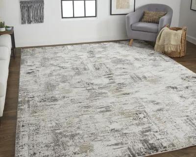 Vancouver 39FHF Ivory/Gray/Brown 8' x 10' Rug