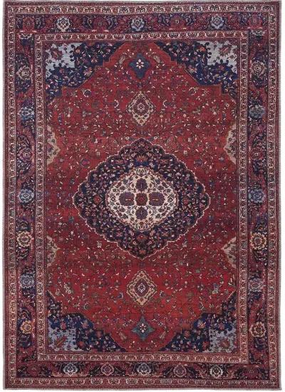 Rawlins 39HDF Red/Blue/Tan 2'7" x 8' Rug