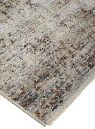 Caprio 3958F Taupe/Ivory/Gray 2'6" x 10' Rug