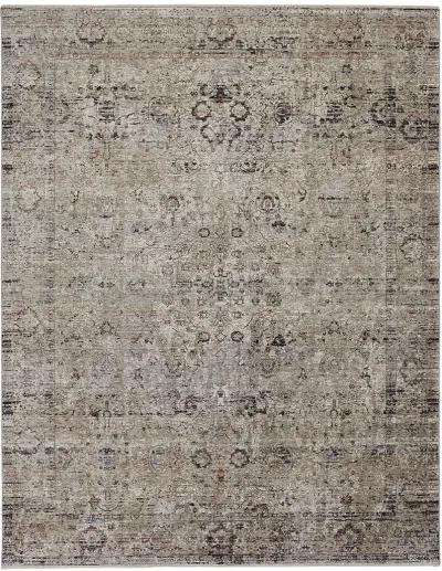 Caprio 3958F Taupe/Ivory/Gray 2'6" x 10' Rug