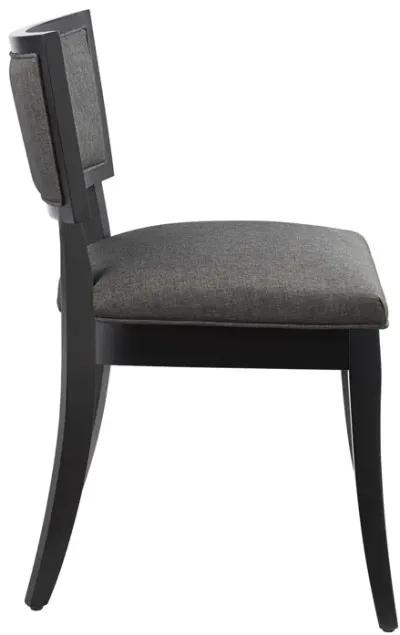 Pristine Upholstered Fabric Dining Chairs - Set of 2