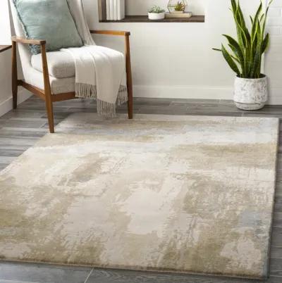 Kavita KVT-2300 6' Round Brown Rug