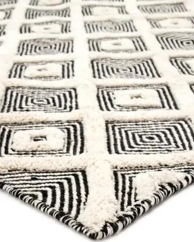 Rebecca Dosc Black 7'10" X 10'10" Rug