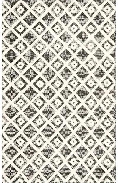 Rebecca Dosc Black 7'10" X 10'10" Rug