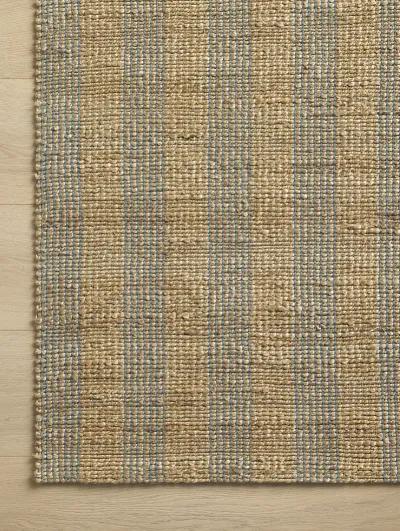 Judy JUD-04 Natural / Sky 7''9" x 9''9" Rug by Chris Loves Julia