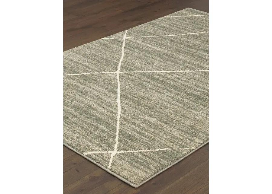 Carson 5'3" x 7'3" Grey Rug