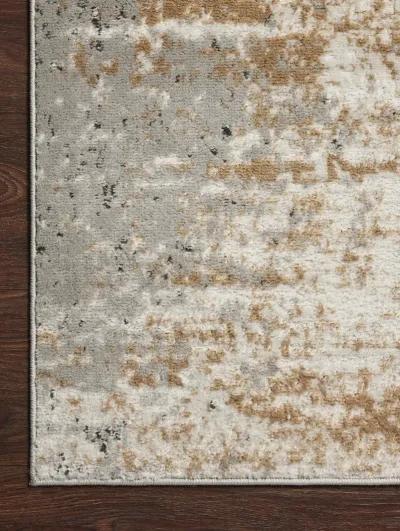 Bianca BIA01 Stone/Gold 7'11" x 10'6" Rug