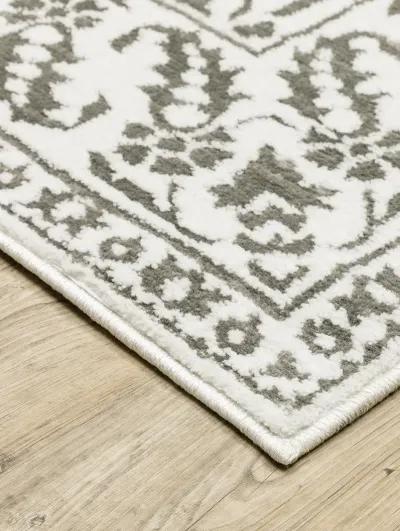 Montecito 7'10" x 10'10" Gry Rug