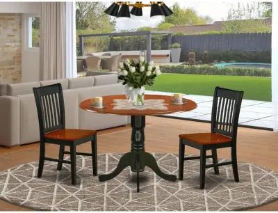 Dining Room Set Black & Cherry